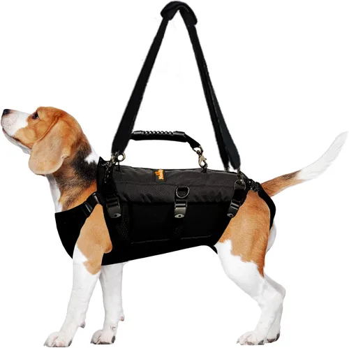 Vista 9 de NeoAlly Arnés de elevación resistente para perros con sistema de apoyo de cuerpo completo y ayuda para la movilidad, soporte de elevación 5 en 1
