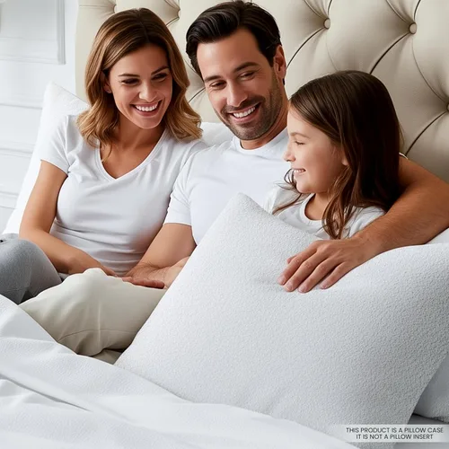 Vista 8 de Utopia Bedding Juego de 4 protectores de almohada impermeables con cremallera tamaño estándar, fundas de almohada de rizo, fundas de almohada a