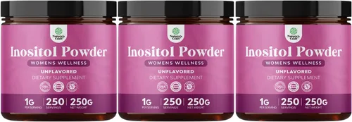 Vista 11 de Polvo de mio-inositol y D-Chiro Inositol Premium - Suplemento de apoyo de fertilidad con mio-inositol - Restaura el equilibrio y la claridad