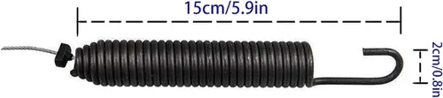 Vista 4 de Embrague de compromiso de hoja de plataforma de cortacésped de conducción, cable de 32 pulgadas para MTD Troy Bilt 946-05124A 746-05124, compatible