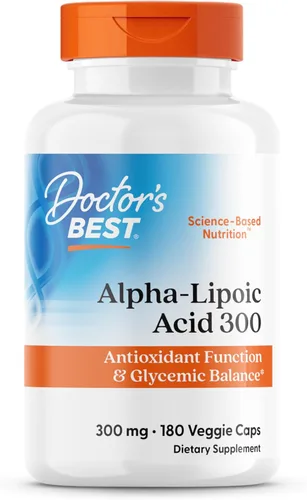 Vista 9 de Doctor 's Best, ácido lipóico, 0.0211644 oz, cápsulas vegetarianas, DRB-00133, 1, 1