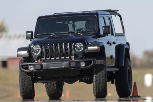 Vista 7 de AEV Kit de elevación espaciador de 2 pulgadas compatible con Jeep JT Gladiator Mojave 2020-2026, incluye broches Procal, espaciadores de bobina