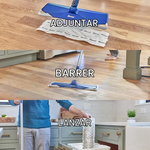 Vista 3 de Bona Almohadillas de barrido para pisos multisuperficie, 24