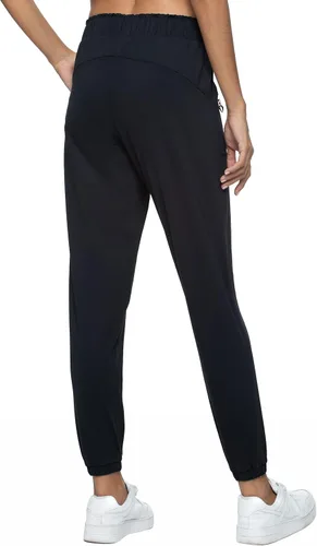 Vista 4 de Kcutteyg Pantalones deportivos para mujer con bolsillos, ligeros, de secado rápido, pantalones deportivos suaves para gimnasio, yoga, correr