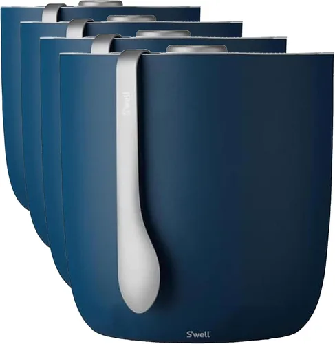 Vista 9 de S'well Cubo de hielo con pinzas, 68oz, ónix