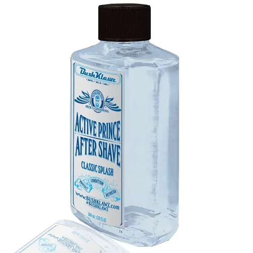Vista 2 de BushKlawz Clásico Refrescante Enfriamiento Calmante Loción Tónico para Después del Afeitado de Barbería Splash Activo Príncipe Satisface todos