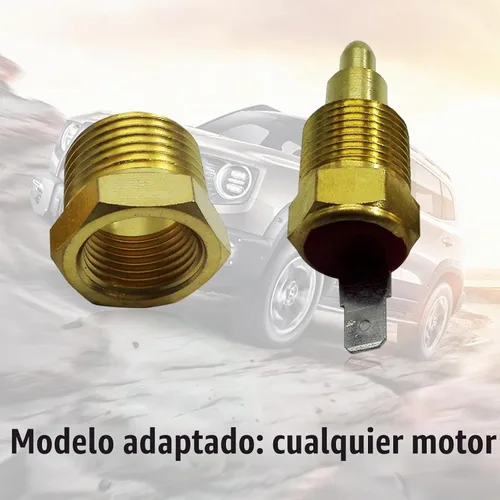 Vista 3 de cueclue 1 interruptor de temperatura del ventilador, interruptor de temperatura ajustable de 200 a 185 grados, interruptor de sensor de enfriamiento