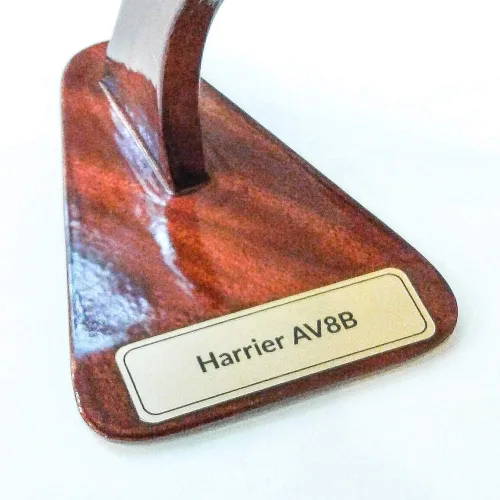 Vista 6 de AV8B Harrier Avión Modelo de Madera