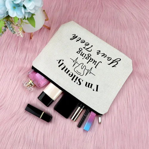 Vista 4 de Regalo para dentistas para mujeres, bolsa de maquillaje, regalo dental para mujeres, regalo para asistente dental, regalo de higienista dental
