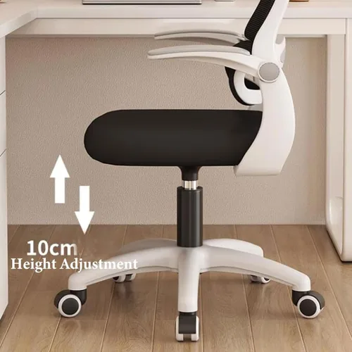 Vista 7 de High Back Desk Chair,Ergonomic Office Chair,Mesh Desk Lumbar Support Computer Chair with Wheels and Flip-up Arms,Swivel Task Adjustable Height Home