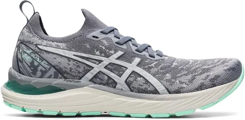 Vista 4 de ASICS Zapatillas de correr Gel-Cumulus 23 Mesh Knit para mujer, Gris