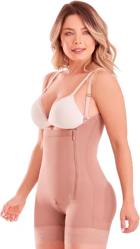 Vista 3 de SHAPE CONCEPT 352 Fajas Colombianas Stage 2 Postpartum Shapewear with Zipper High Compression Garment Tummy Tuck