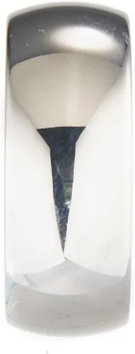 Vista 6 de MJ Metals Jewelry - Anillo de boda de carburo de tungsteno blanco pulido de 2 mm a 10 mm