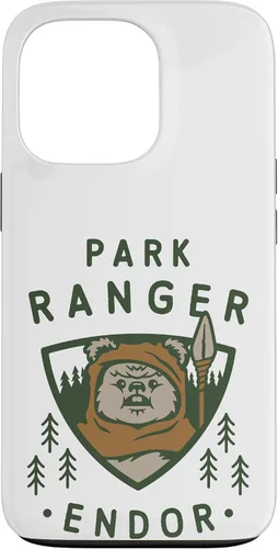 Vista 10 de Funda para iPhone 16 Star Wars Ewok Park Ranger Endor