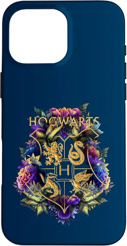 Vista 19 de Harry Potter Hogwarts - Carcasa para iPhone 17, diseño floral multicolor