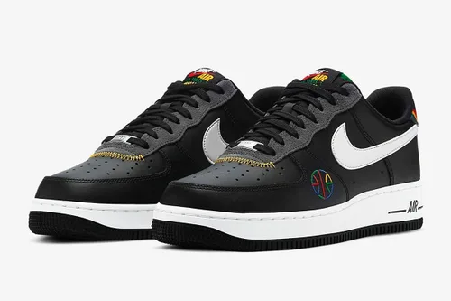 Vista 3 de NIKE Tenis de gimnasia para hombre, color negro, blanco, gris oscuro, talla 11.5