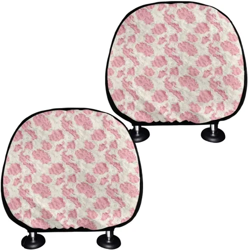 Vista 17 de Funda universal para reposacabezas de auto con estampado de vaca azteca, girasol, 2 piezas, funda universal para reposacabezas de asiento
