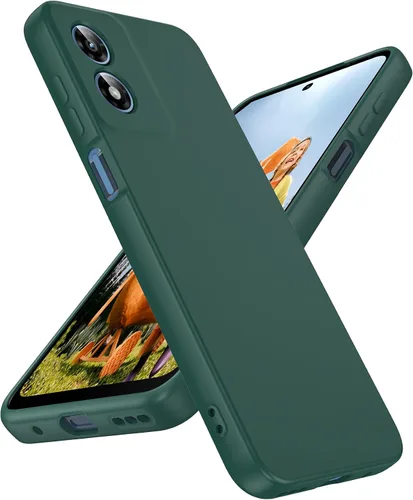 Vista 145 de LeYi Funda para Motorola Moto G Play 4G 2024: Funda para Moto G Play 4G 2024 con funda delgada y antiarañazos, silicona líquida a prueba de golpes