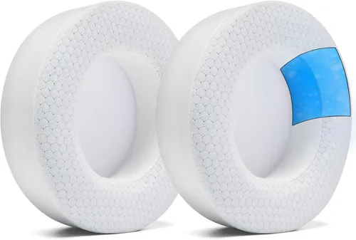 Vista 10 de WC Freeze Virtuoso Pro - Almohadillas de gel refrescante para auriculares Corsair Virtuoso Pro fabricadas por Wicked Cojines, mayor comodidad