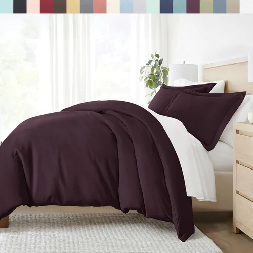Vista 11 de Linen Market Funda de edredón individual para cama individual – Experimenta una comodidad similar a un hotel con una suavidad inigualable