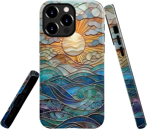 Vista 16 de Funda TnXee Compatible con iPhone 11, Funda Híbrida Brillante de 2 Capas para Prevenir Caídas para Niñas y Niños, Aspecto Bonito con Flores Salvajes