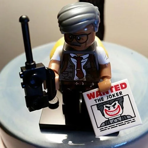 Vista 2 de BATMAN DC Comics Lego Movie 008 Comisionado Gordon Mini Bolsa Ciega Figure_71017