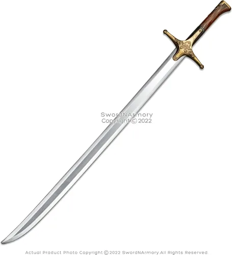 Vista 4 de 42.5" Espada larga de espuma medieval TV Fantasía Videojuego Cosplay Prop