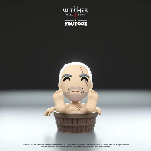 Vista 7 de Youtooz Bathtub Geralt - Figura de vinilo de 3.3 pulgadas, colección oficial de la colección The Witcher de The Witcher