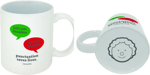 Vista 10 de Funny Guy Mugs Calm You Shall Keep And Carry On You Must - Taza de café de cerámica de 11 onzas, taza de café divertida ideal para mujeres