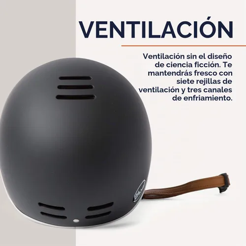 Vista 6 de Thousand - Casco de bicicleta antirrobo para adultos Negro carbón
