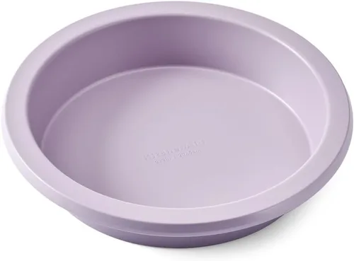 Vista 18 de KitchenAid Molde redondo de acero aluminizado antiadherente, apto para lavavajillas, 9 pulgadas, terciopelo azul