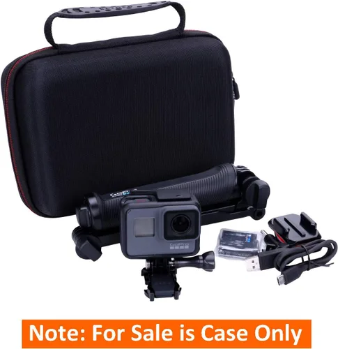 Vista 6 de LTGEM - Funda para cámara de acción compatible con GoPro Hero 13/12 / 11/10 / 9/8 / 7/6 / 5 / Go Pro MAX2 / MAX/Mission 1 PRO Action Camera, bolsa