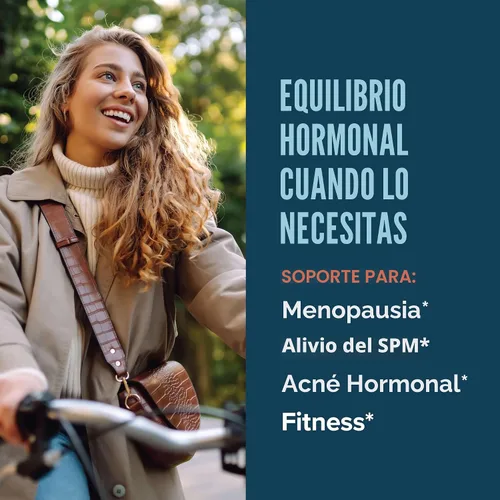 Vista 3 de Suplemento DIM 200 mg para el equilibrio hormonal, microperlas de liberación retardada Estrogen Balance for Women & Men, Hormonal Acne
