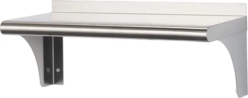 Vista 8 de Trinity THA-3326 EcoStorage NSF Estante de pared de acero inoxidable de grado comercial para cocina, garaje, despensa, almacenamiento, 48 pulgadas