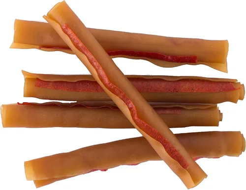 Vista 2 de SmartBones SmartSticks con mantequilla de maní real, 12 unidades, masticables sin piel cruda para perros