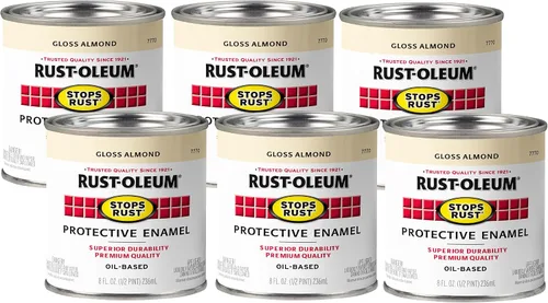 Vista 26 de Carbón gris brillante Rust-Oleum (7784502) contra el óxido 32 onzas, 7784502 Gris carbón brillante