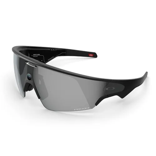 Vista 14 de Oakley Meta Vanguard with Meta AI, Audio, Photo, Video Compatibility - White, Prizm™ Sapphire