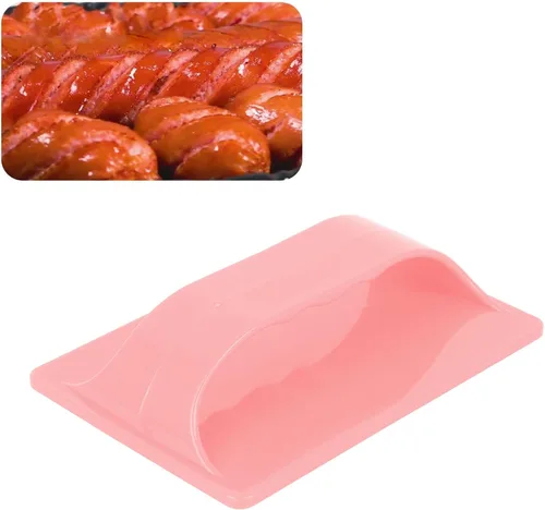 Vista 10 de Pssopp Cortador manual de perritos calientes, fácil y rápido de usar, herramienta de corte de perritos calientes de mano, herramienta de corte