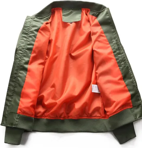 Vista 2 de Chaquetas cortavientos para hombre, ligeras, a la moda, elegantes, para primavera, otoño, informales, impermeables, M-5XL