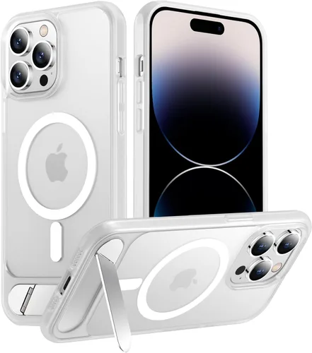 Vista 196 de Funda para iPhone 11 con compatibilidad magnética, [Soporte invisible incorporado][Compatible con MagSafe]