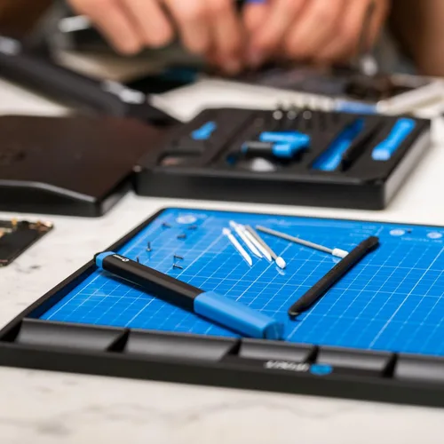 Vista 6 de iFixit FixMat - Organizador magnético de tornillos y piezas para reparación electrónica