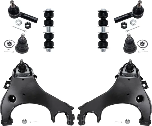 Vista 181 de Detroit Axle - Kit de suspensión frontal de 8 piezas para Chevy Silverado