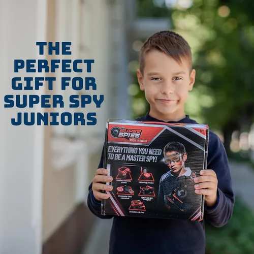 Vista 6 de STICKY LIL FINGERS SuperSpies Secret Agent Spymaster Kit - Spy Gear Ninja Juguetes y artilugios para niños de 8 a 12 años Kit de detective