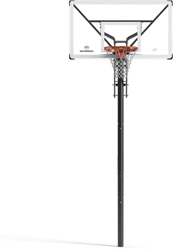 Vista 16 de Silverback NXT. Canasta de baloncesto en tierra de 152 cm con tablero de altura ajustable y diseño QuickPlay NXT 60