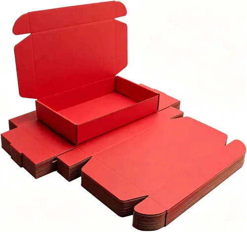Vista 12 de Cajas de embalaje de envío pequeñas negras KAXILU 20 piezas Cajas de envío L6xW6xH2 pulgadas Adecuadas para embalaje de comercio electrónico