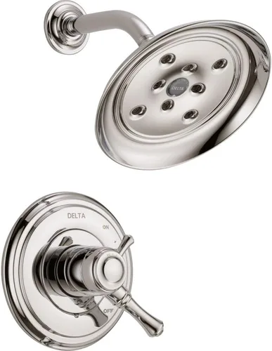 Vista 2 de Delta Faucet T17297-CZ Cassidy MultiChoice 17 Series - Moldura de ducha, bronce champán