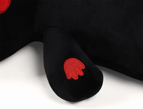 Vista 6 de SNOWOLF Almohada de Peluche de Ajolote Negro Lindo y Suave Animal de Peluche Axolotl Juguete de Peluche Kawaii Gran Regalo para Niños, 12
