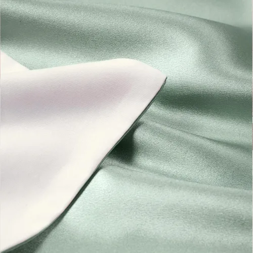 Vista 7 de LILYSILK Funda de almohada de seda natural para cabello y piel con parte inferior de algodón, 1 unidad estándar de 20 x 26 pulgadas, color verde