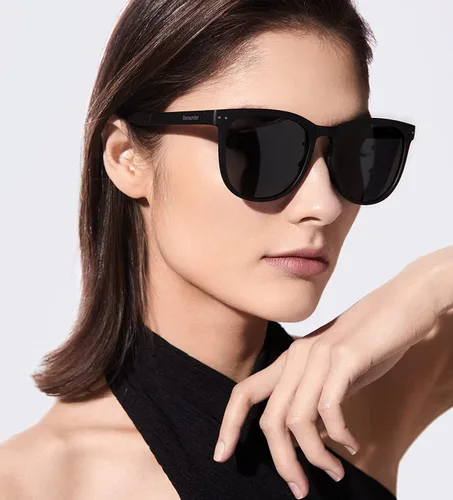 Vista 2 de BENEUNDER Gafas de sol polarizadas para hombres y mujeres, gafas de sol plegables ultraligeras con organizador