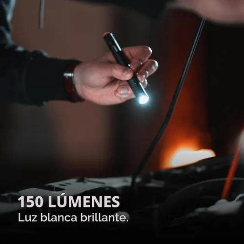 Vista 2 de NEBO Columbo - Linterna de luz LED de 150 lúmenes Luz de inspector de 150 lúmenes alimentada por 2 pilas AAA